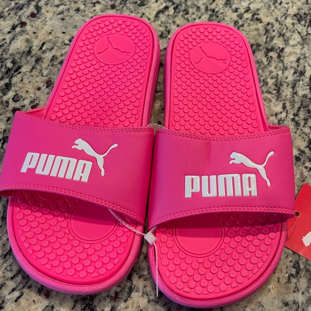 PUMA PINK SLIDES - Picture 3 of 3